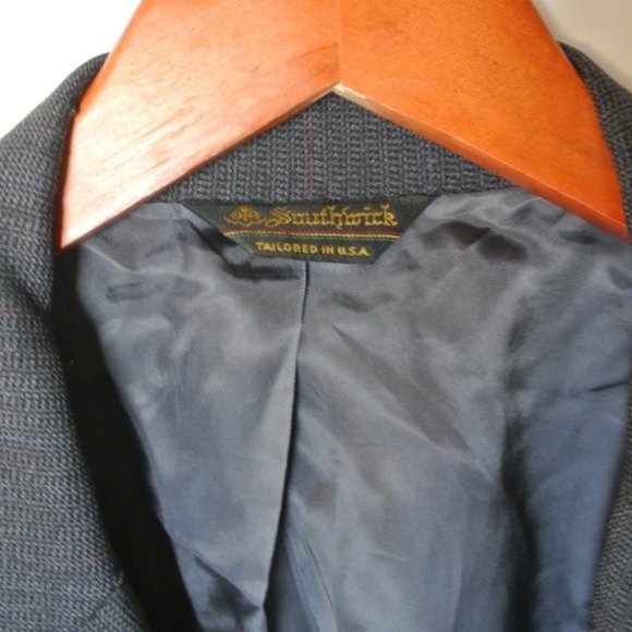 Southwick‎ John Mezzo Vintage Blazer Mens 48 - Picture 7 of 10